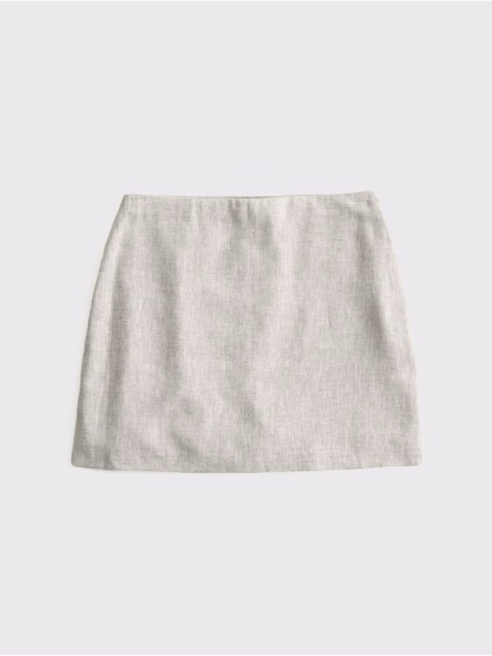 Scarlett Linen-Blend Mini Skort